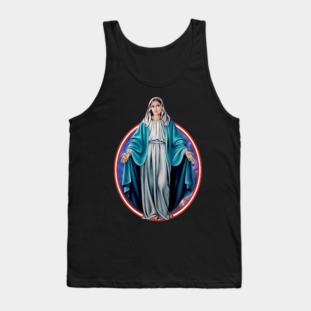 Our Lady Of Perpetual Help Mother Of God Virgin Mary Tank Top by Designchristian